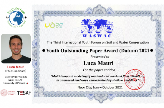 Collegamento a Luca Mauri vince il premio Youth Outstanding Paper Award 2021
